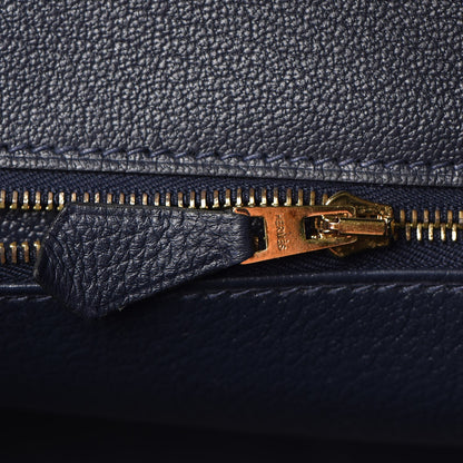 Hermes Togo Birkin 30 Bleu Nuit 26 of 33