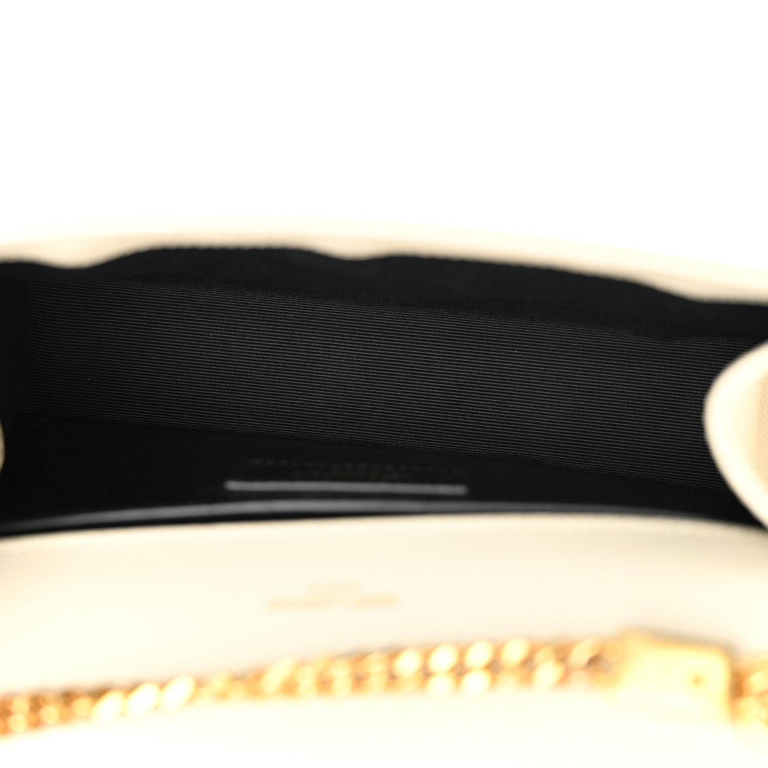 Saint Laurent Grain De Poudre Small Classic Monogram Kate Tassel Satchel Blanc Vintage 5 of 10
