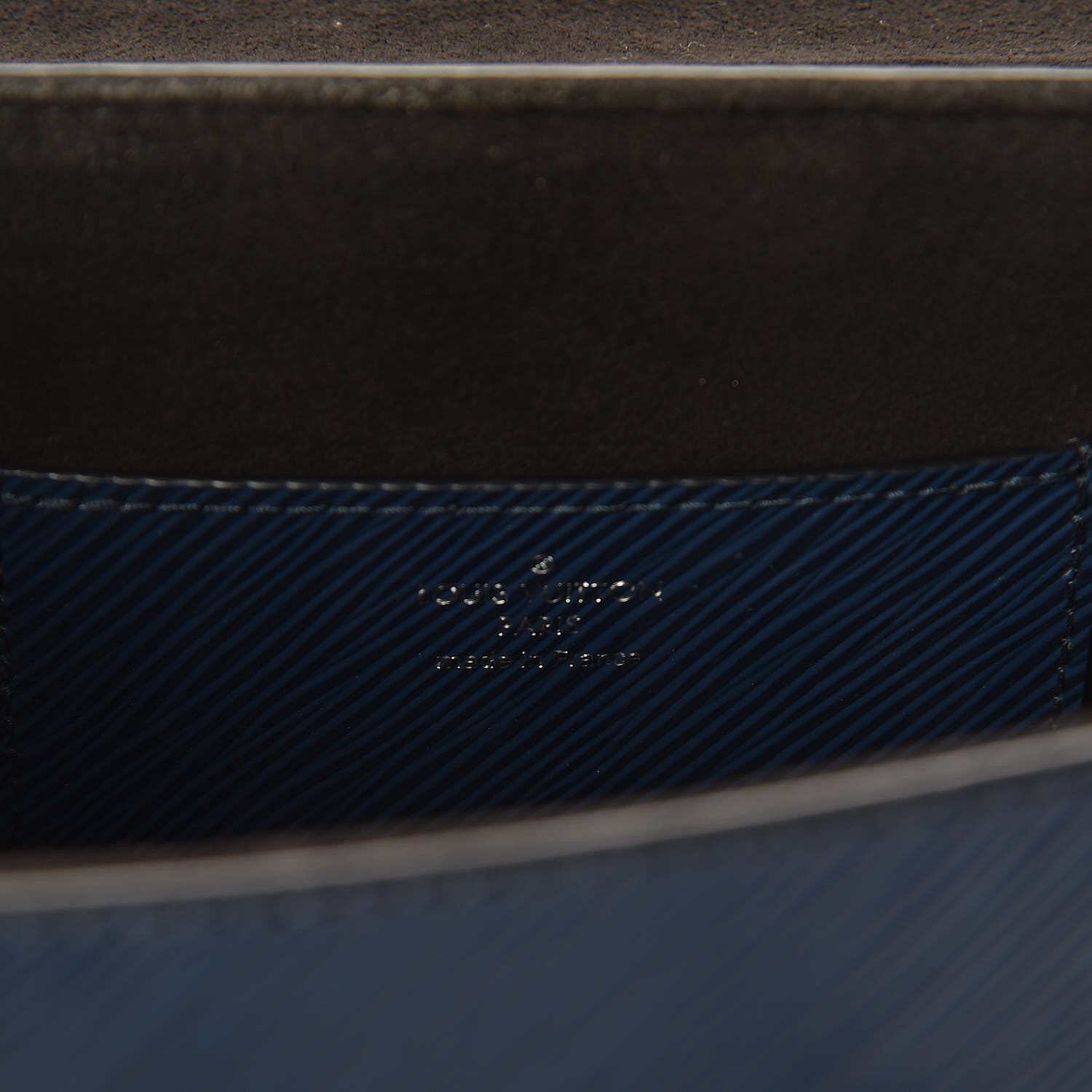Louis Vuitton Epi Twist Shoulder Bag MM Indigo 6 of 11