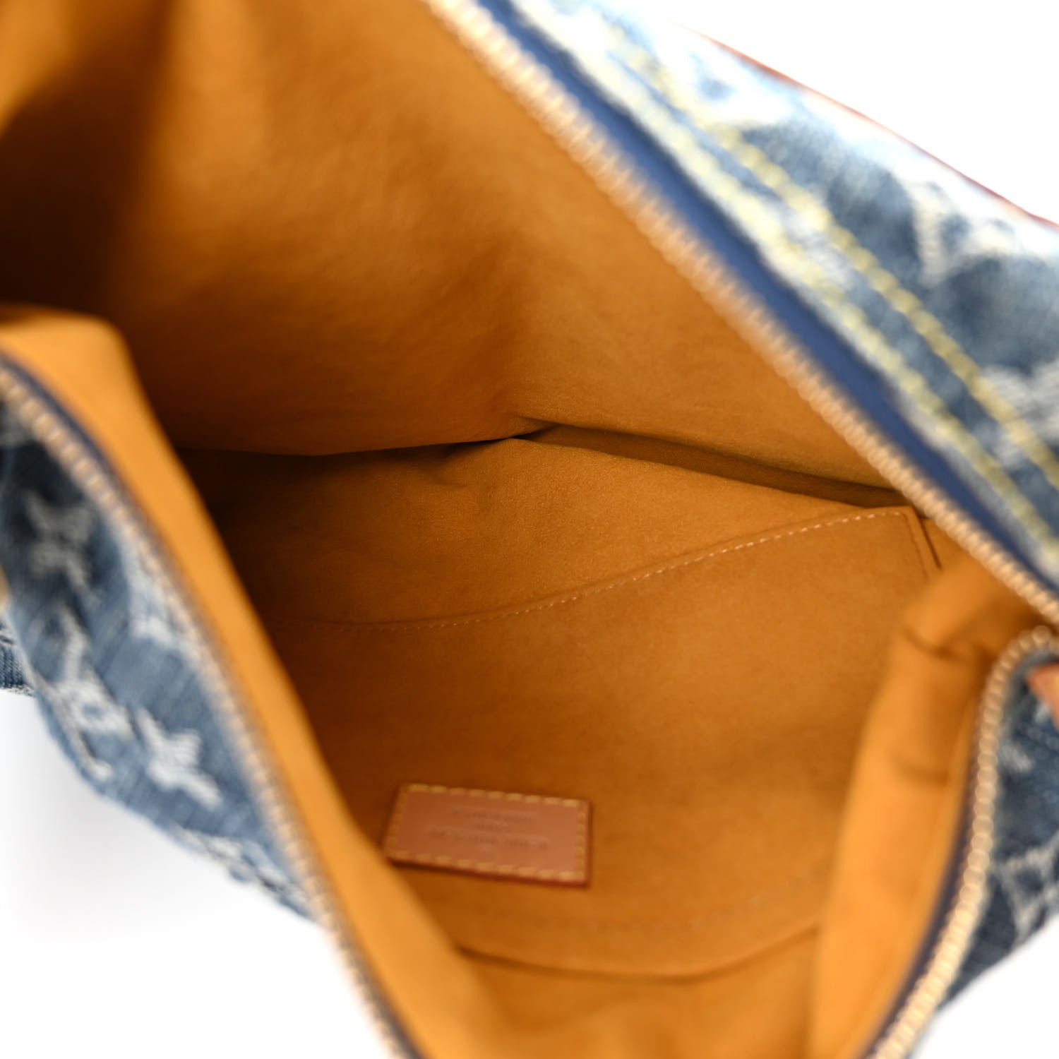 Louis Vuitton Monogram Denim Baggy PM Blue 5 of 10