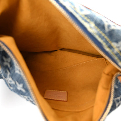 Louis Vuitton Monogram Denim Baggy PM Blue 5 of 10