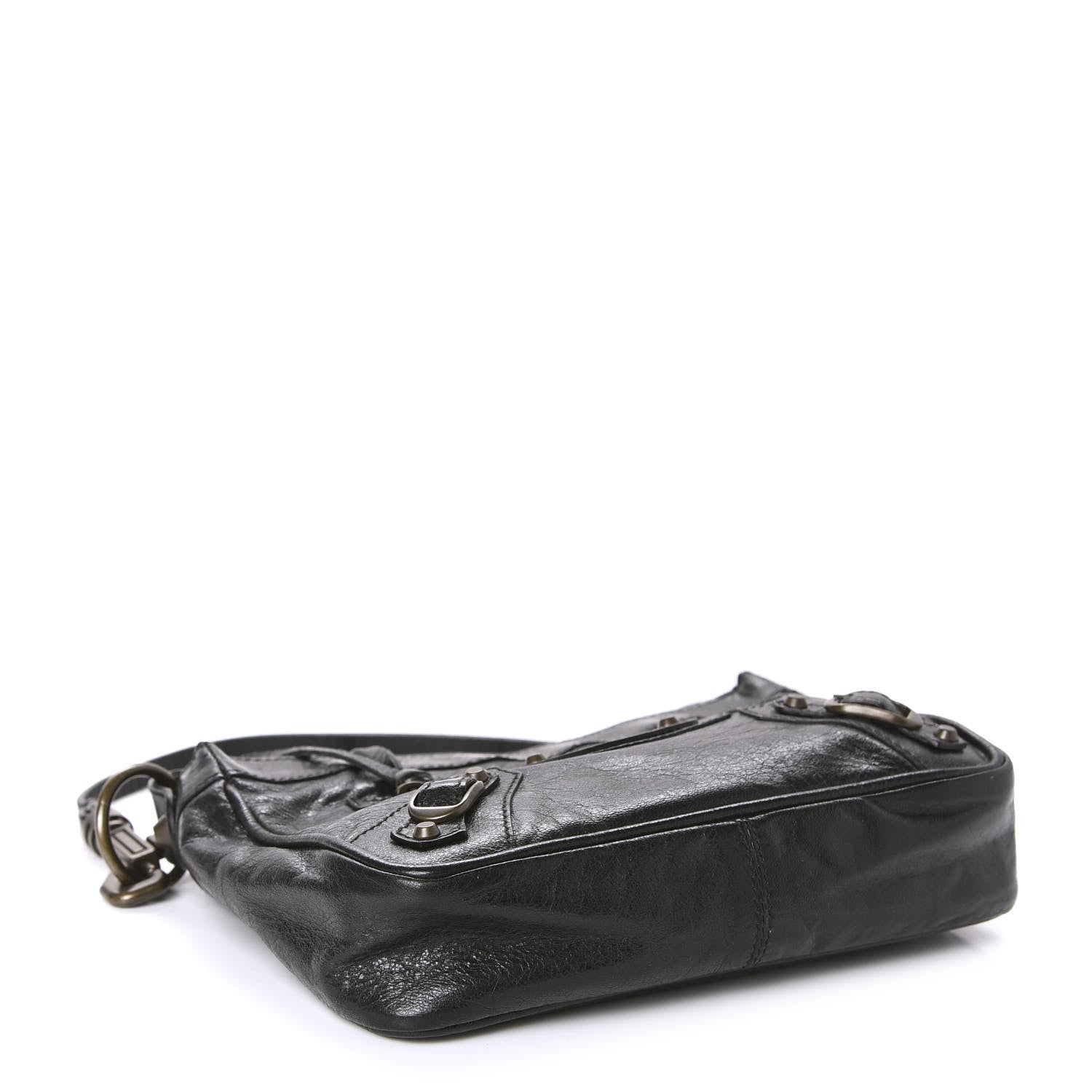 Balenciaga Chevre Classic Hardware Shoulder Bag Black 4 of 10