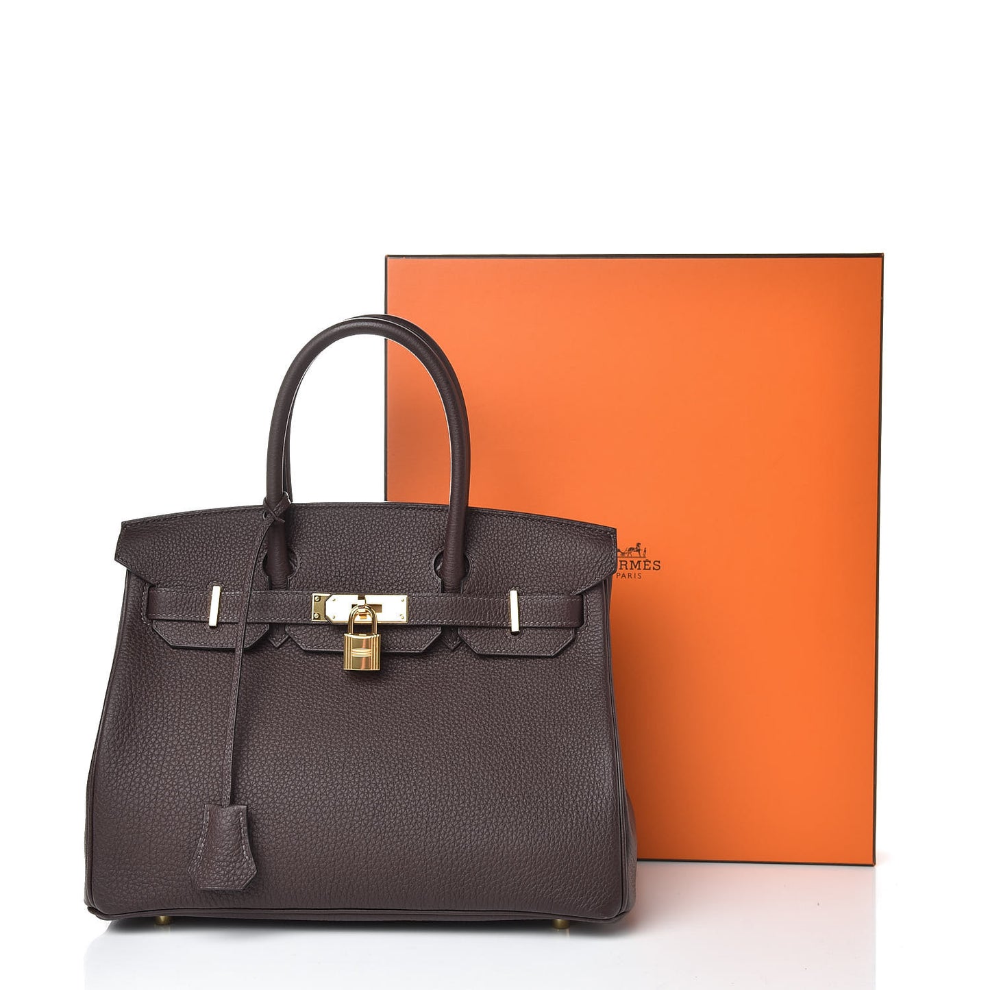 Togo Birkin 30 Chocolate