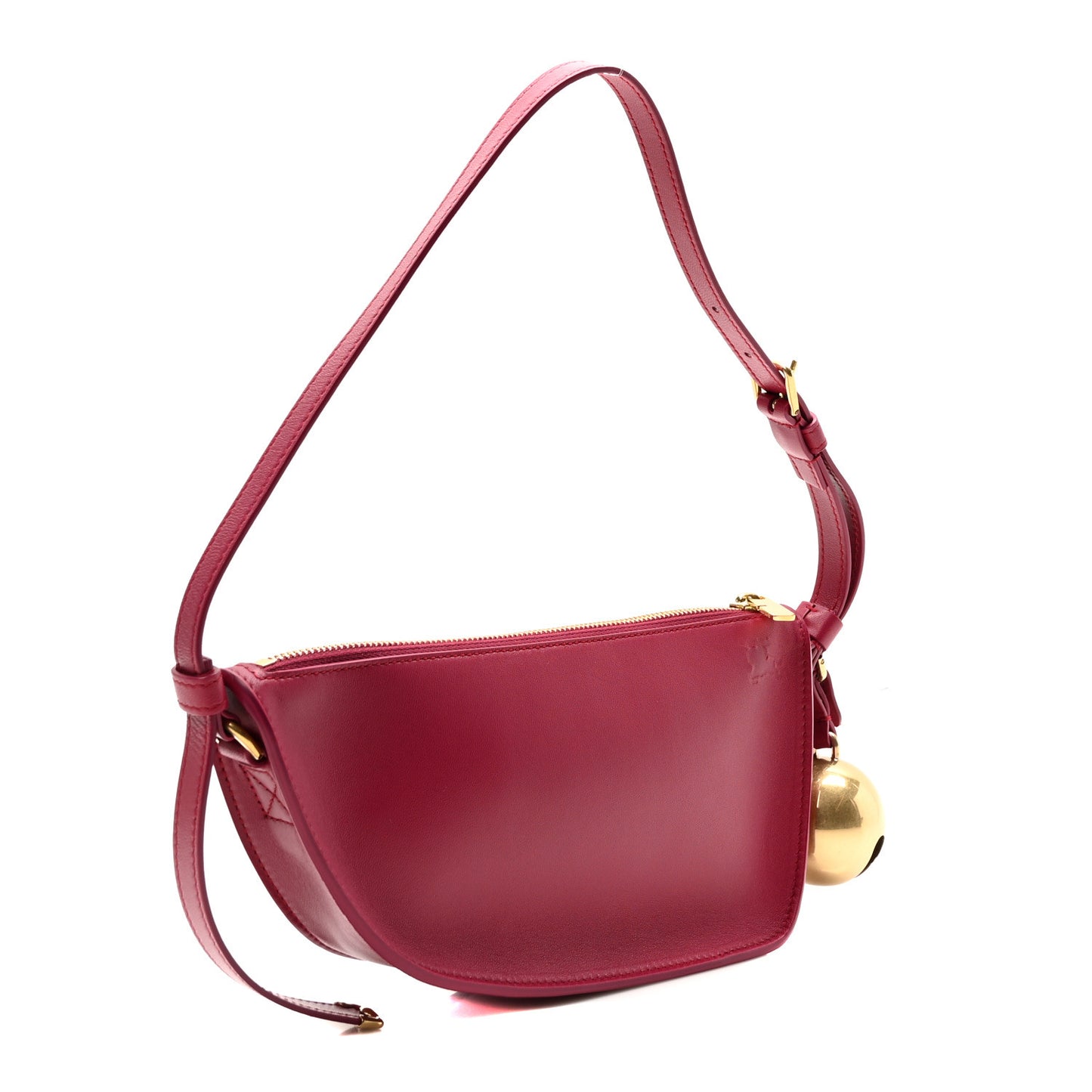 Calfskin Mini Shield Sling Bag Ripple