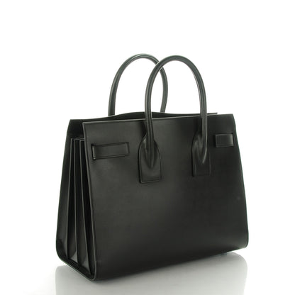 Saint Laurent Smooth Calfskin Small Sac De Jour Black 4 of 8