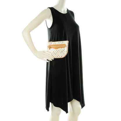 Louis Vuitton Monogram Multicolor Pochette Plate GM White 2 of 7