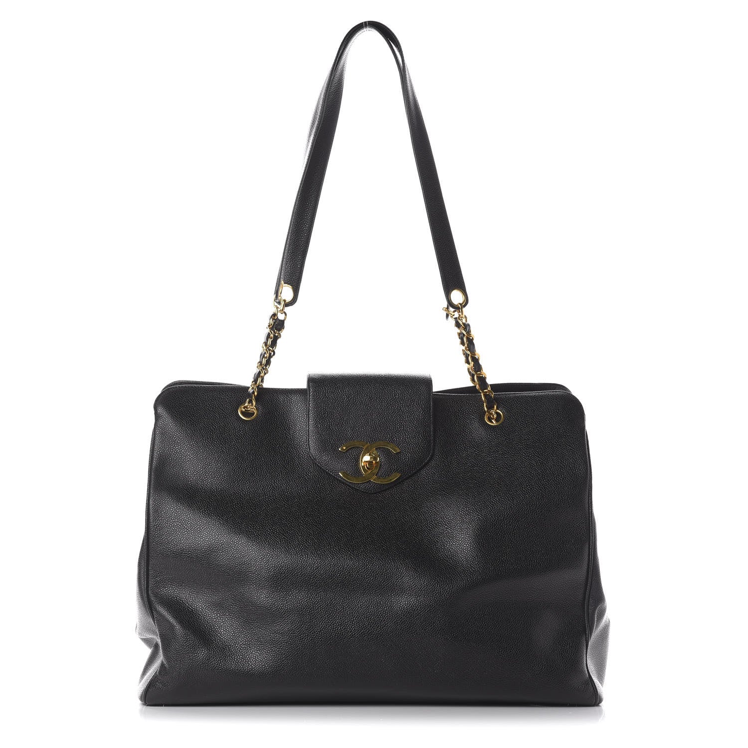 Chanel Caviar XL Weekender Bag Black 1 of 10