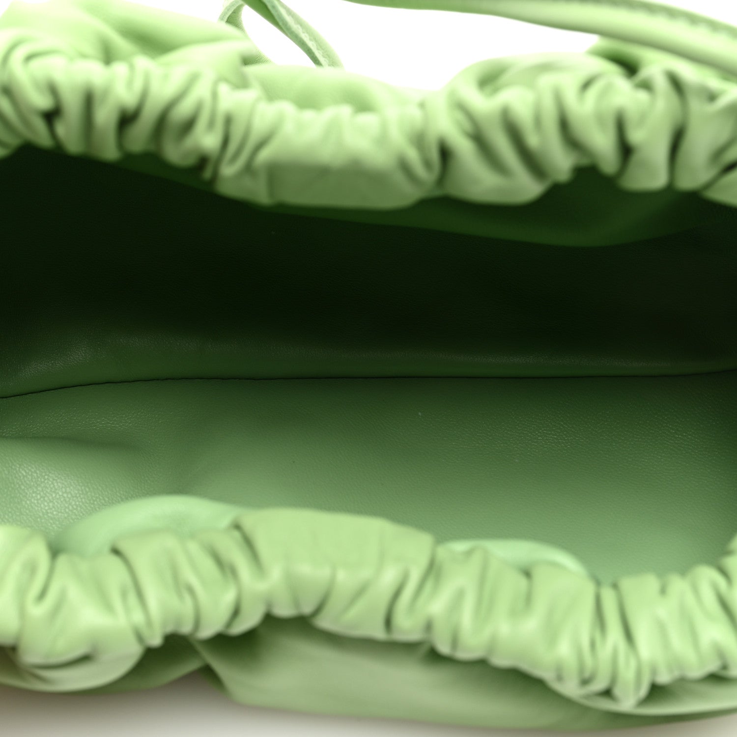 Mansur Gavriel Lambskin Mini Cloud Clutch Seagl 5 of 9