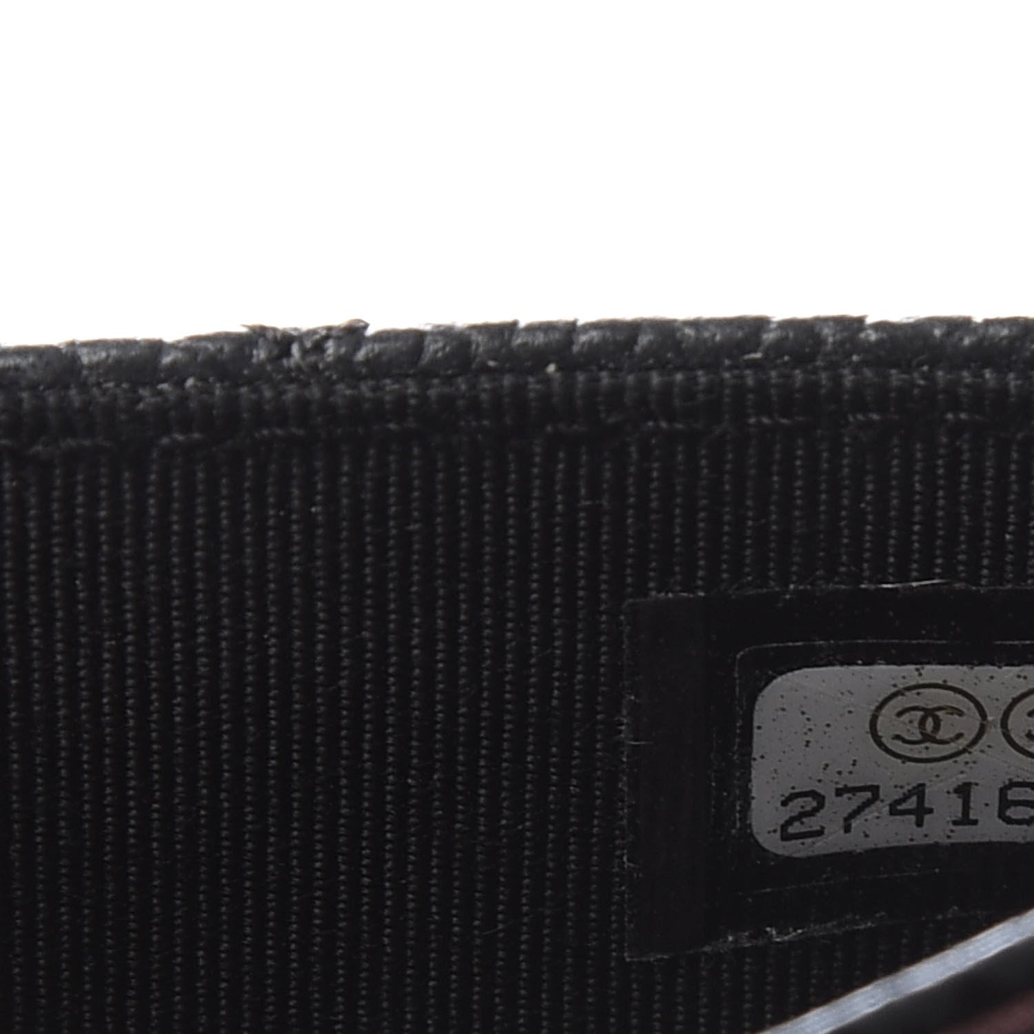 Chanel Caviar Quilted Flap Card Holder Black 8 of 9