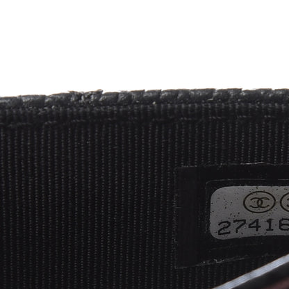 Chanel Caviar Quilted Flap Card Holder Black 8 of 9