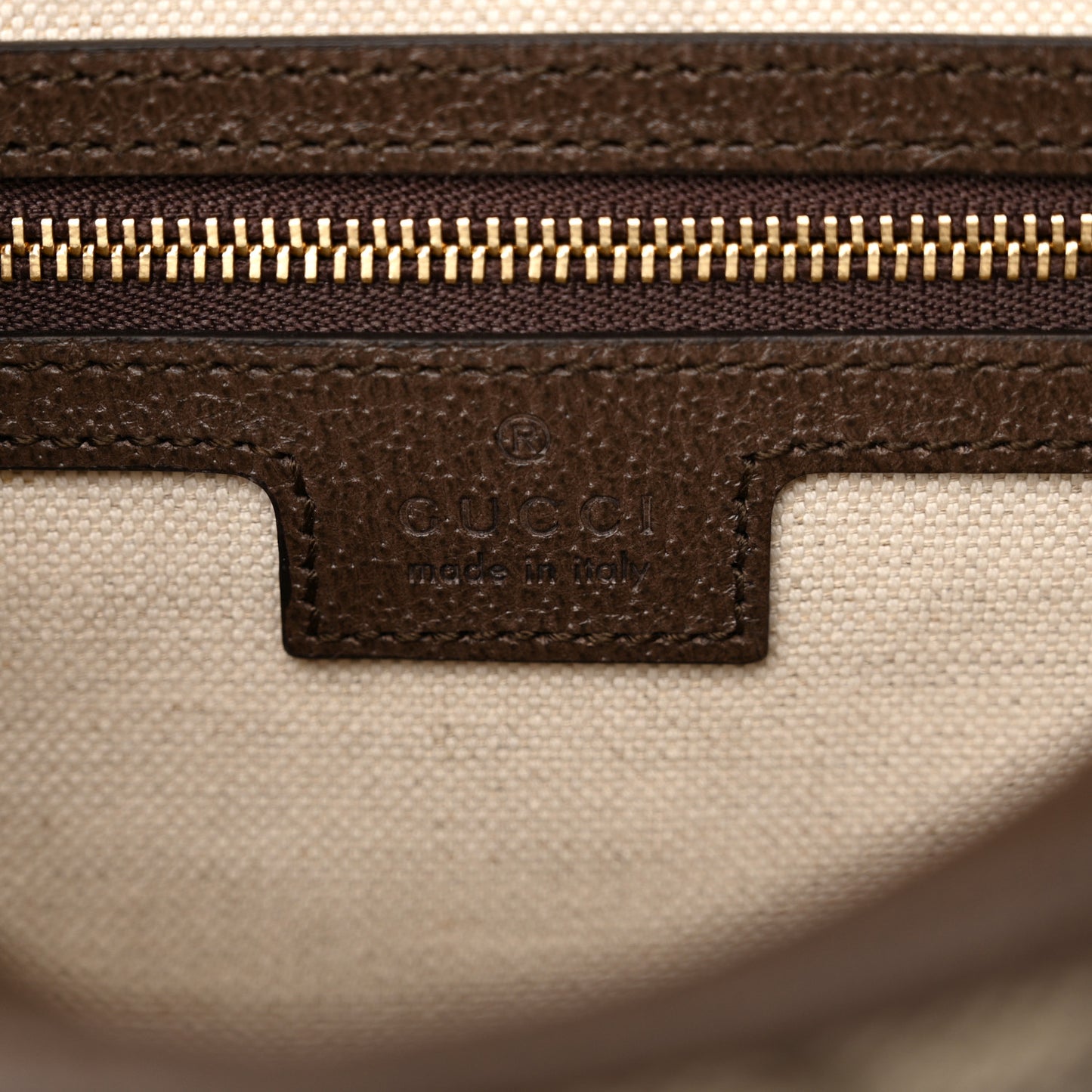 GG Supreme Monogram Textured Dollar Calfskin Web Studded Mini Ophidia Flap Shoulder Bag  Beige Ebony New Acero