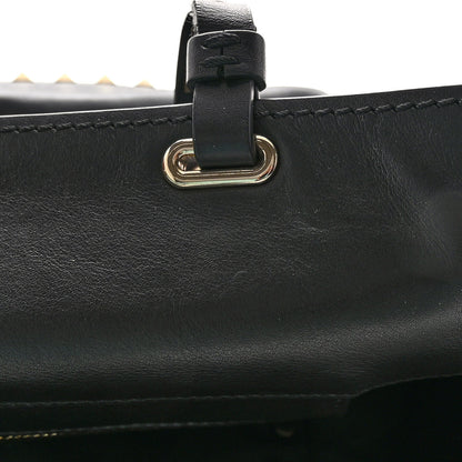 Valentino Garavani Vitello Medium Rockstud Tote Black 12 of 18