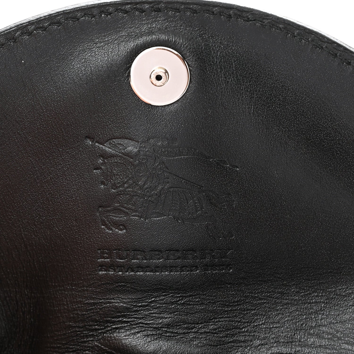 Burberry Patent Calfskin Quilted Mini Crossbody Bag Black 6 of 11