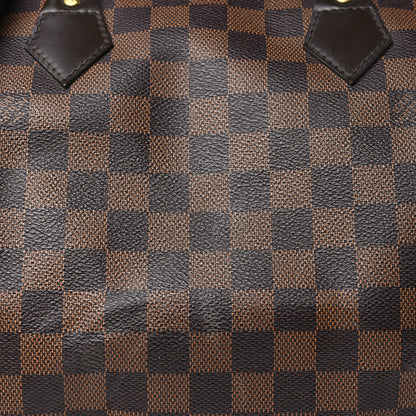Louis Vuitton Damier Ebene Speedy Bandouliere 30 7 of 9