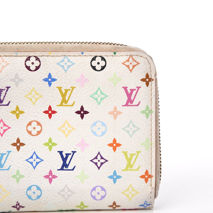 Louis Vuitton Monogram Multicolor Zippy Wallet White 8 of 22