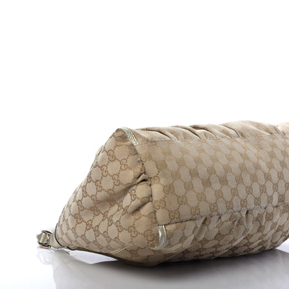 Gucci Monogram Large D Gold Hobo Gold 6 of 15