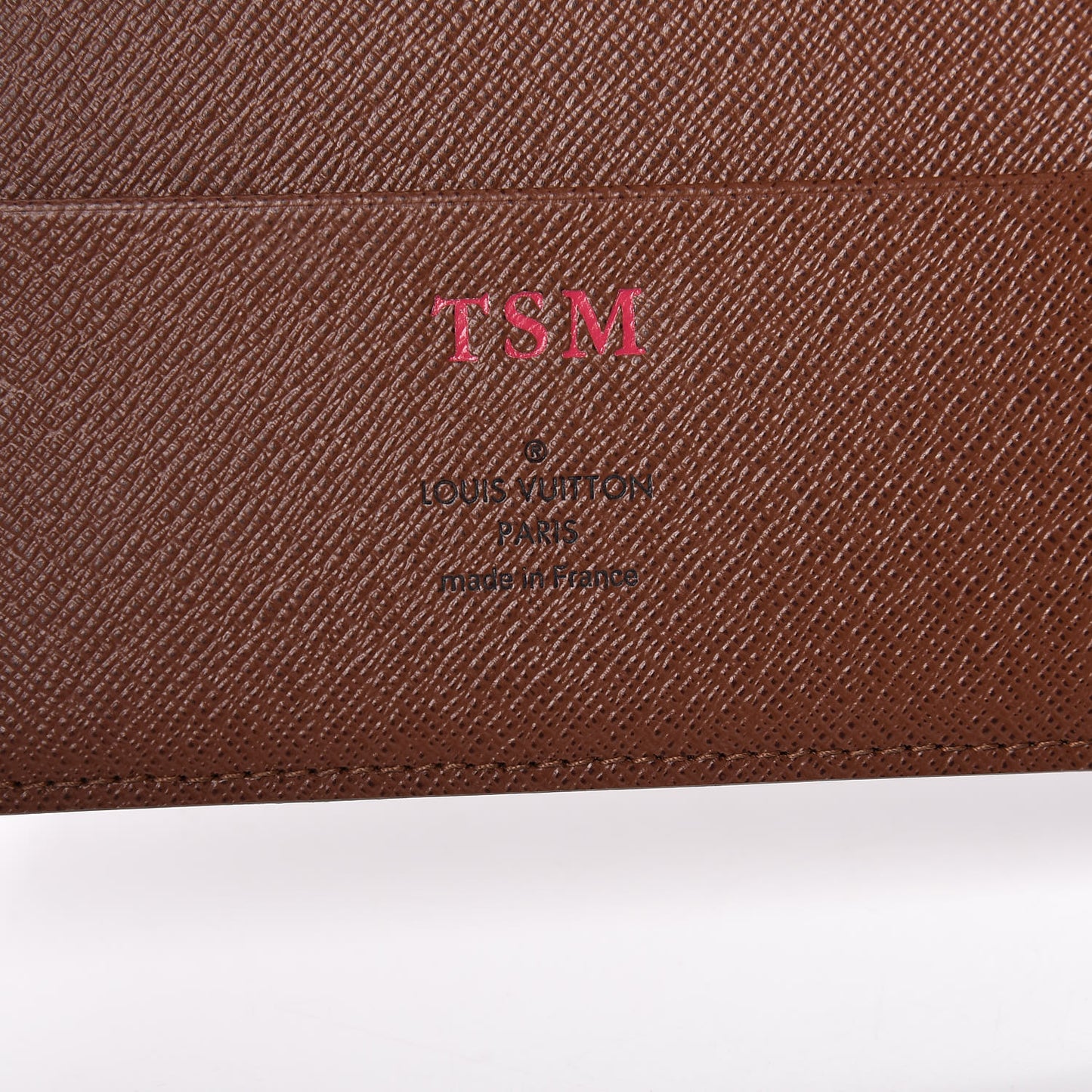 Monogram Large Ring Agenda Cover