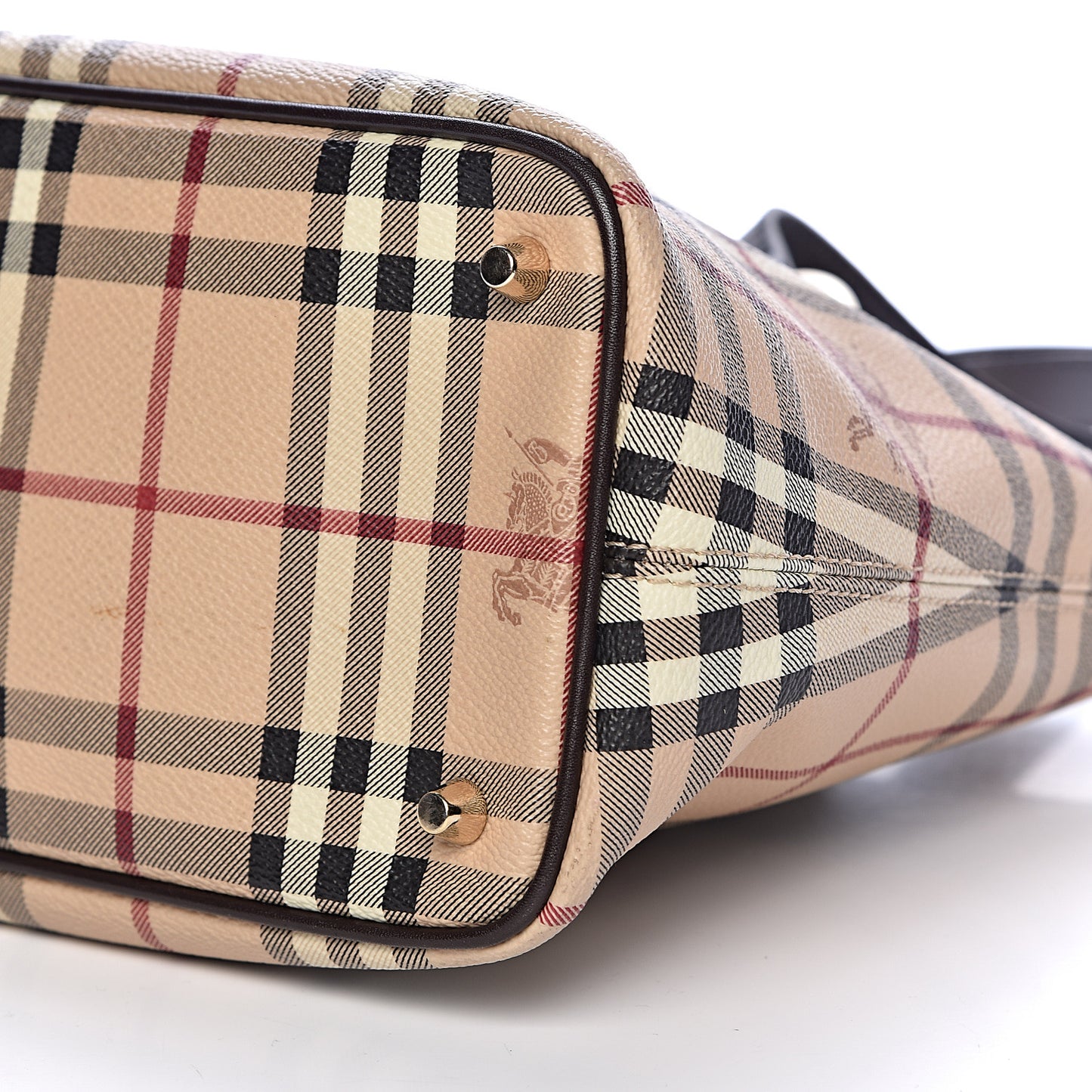 Haymarket Check Medium Regent Tote Chocolate