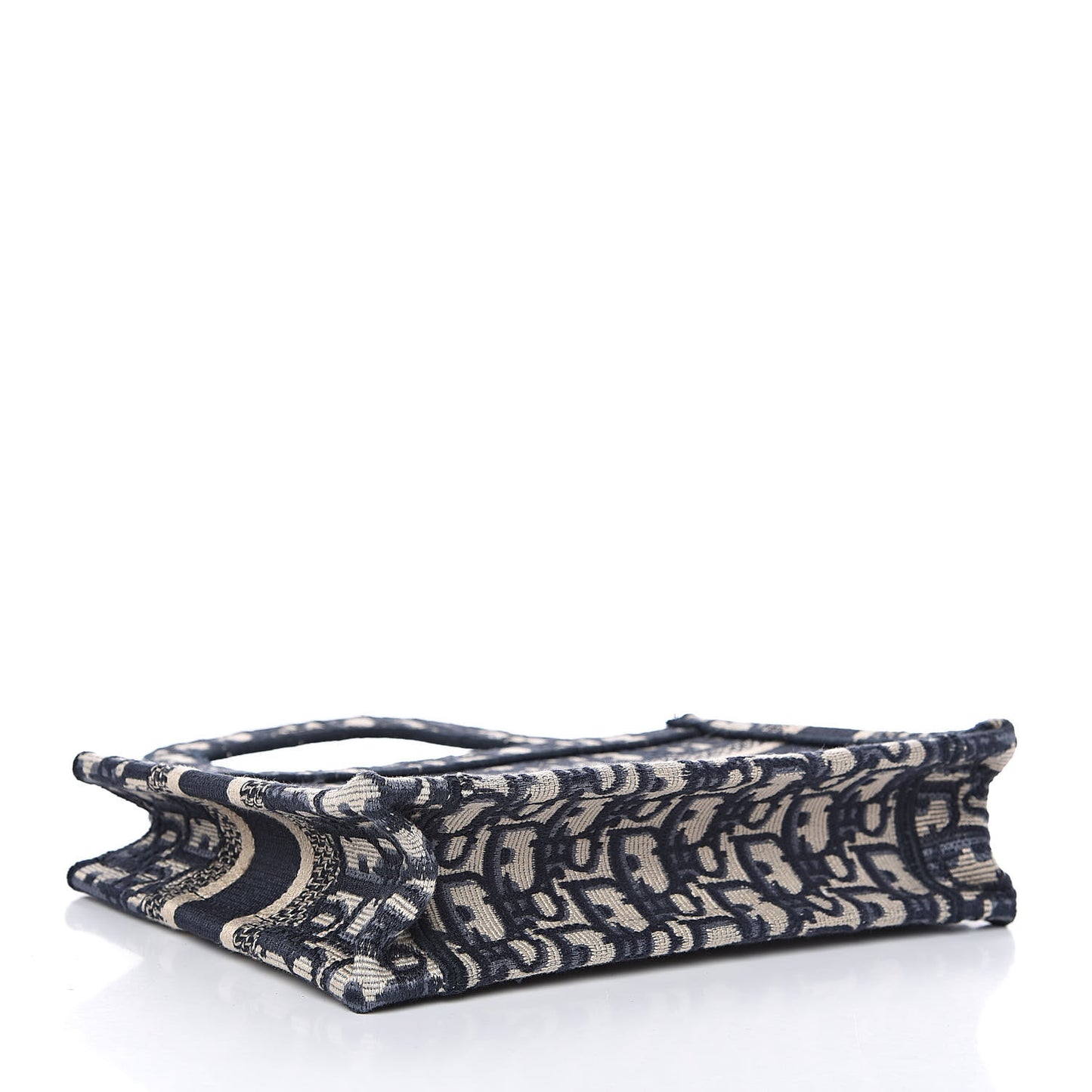 Oblique Mini Book Tote Blue Multicolor