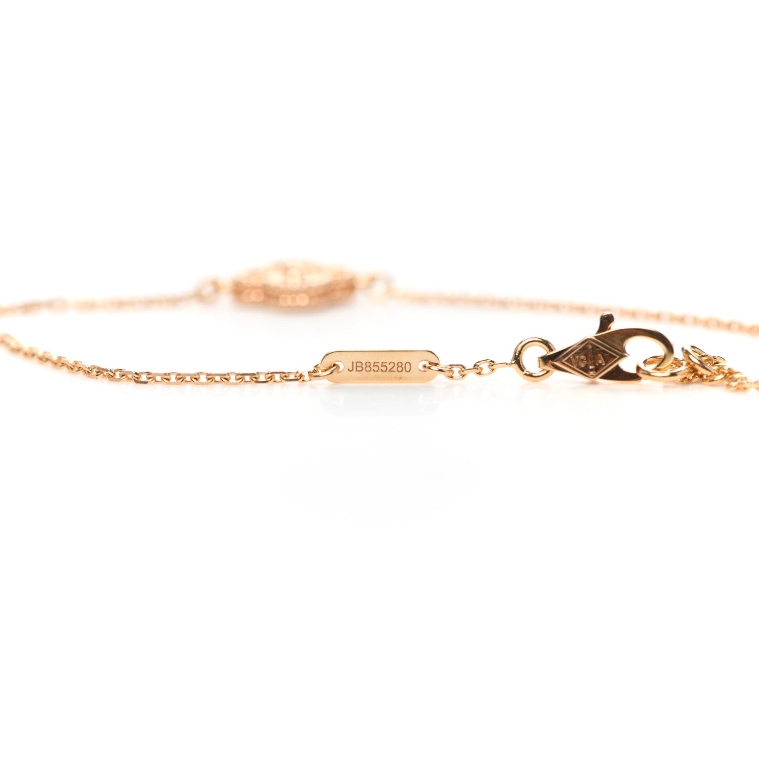 Van Cleef & Arpels 18K Rose Gold Sweet Alhambra Bracelet 5 of 8