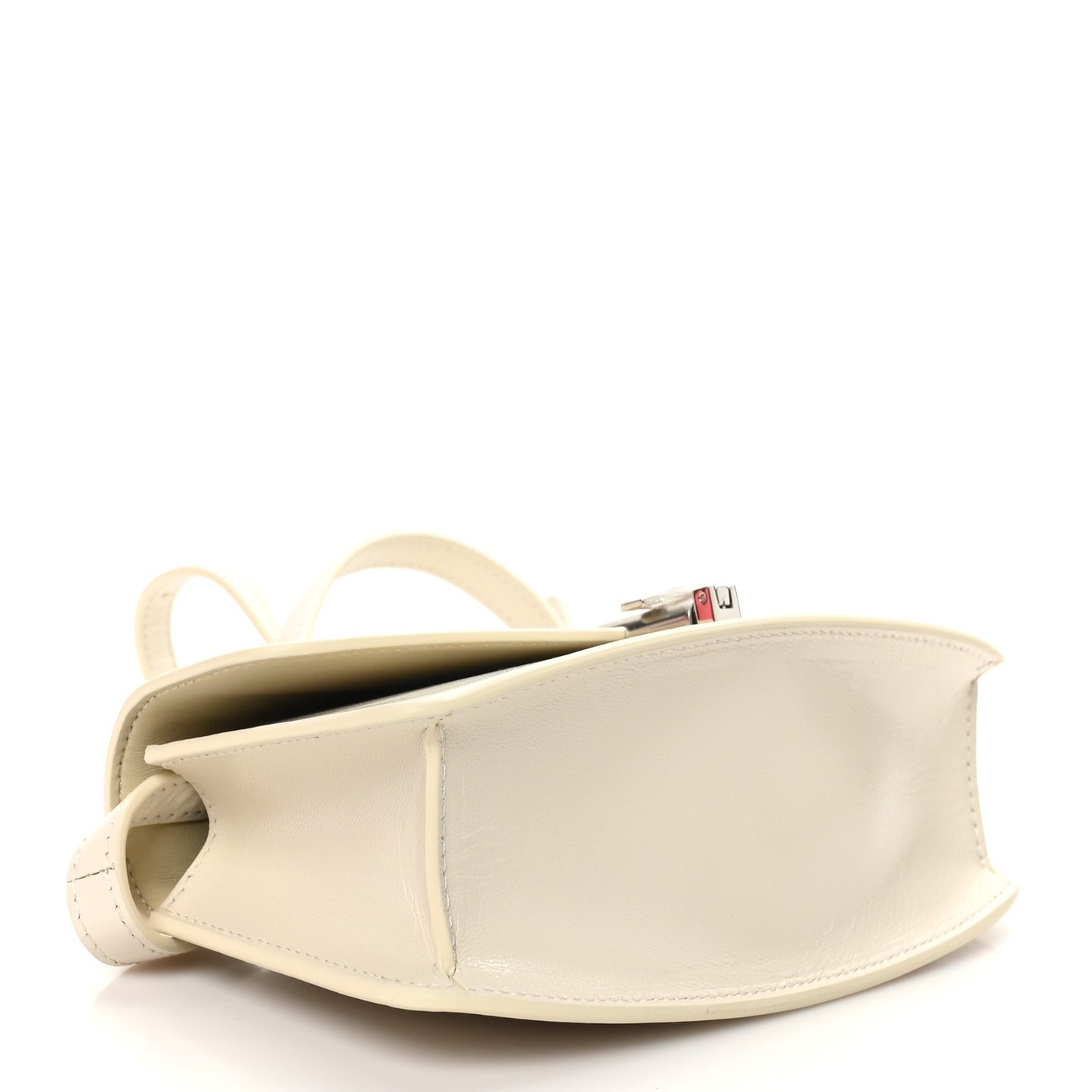 Smooth Calfskin The Sofia E/W Crossbody Ivory