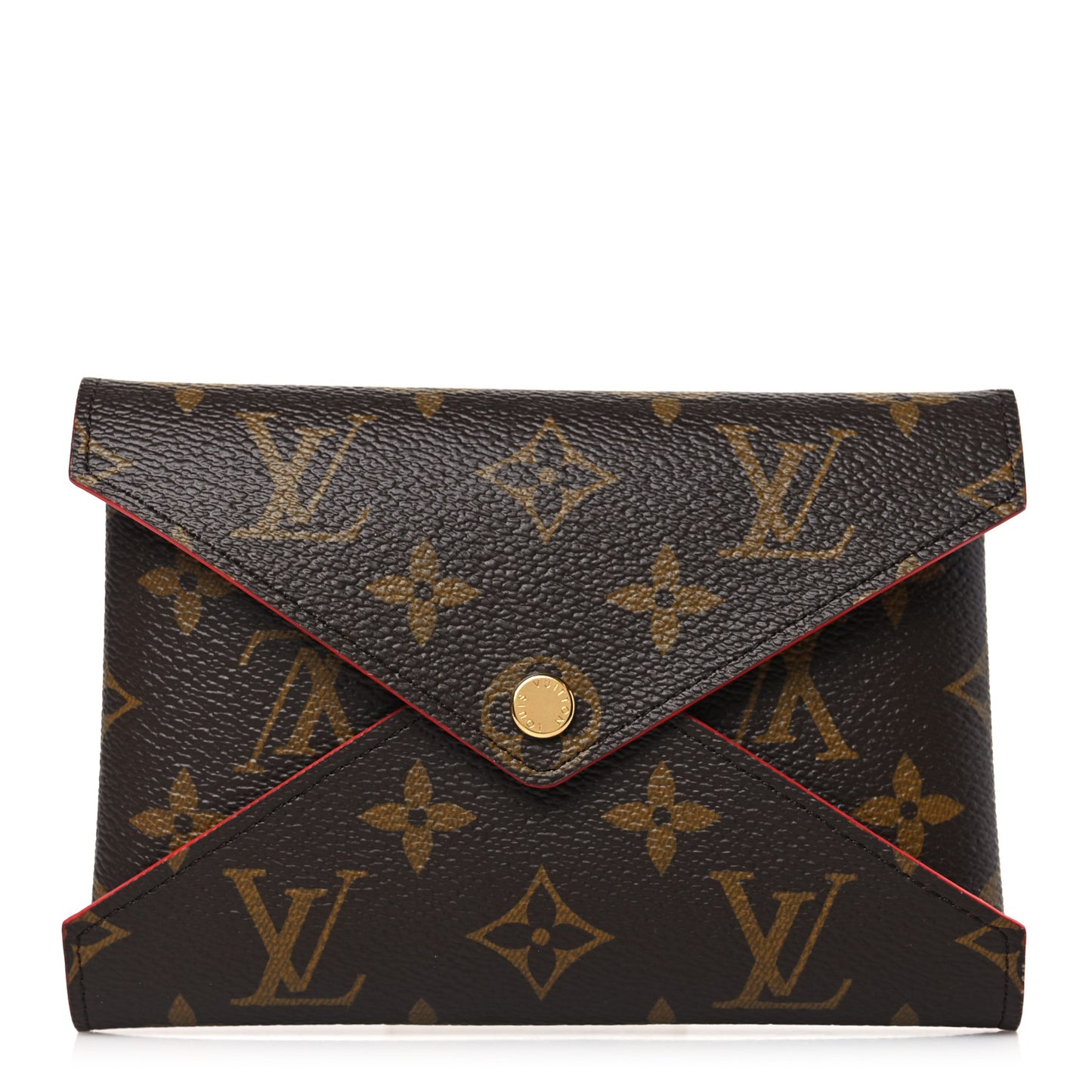 Monogram Medium Kirigami Pochette Insert Coquelicot