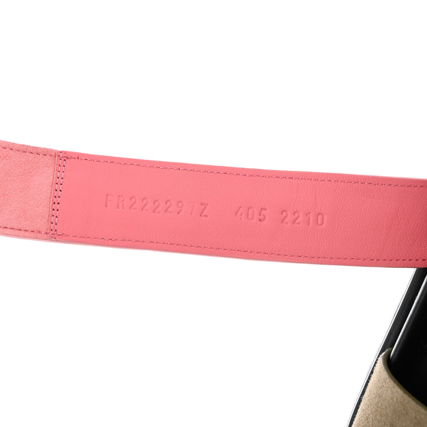 Suede Goatskin Womens Chypre Sandals 40.5 Toundra Rose Du Desert