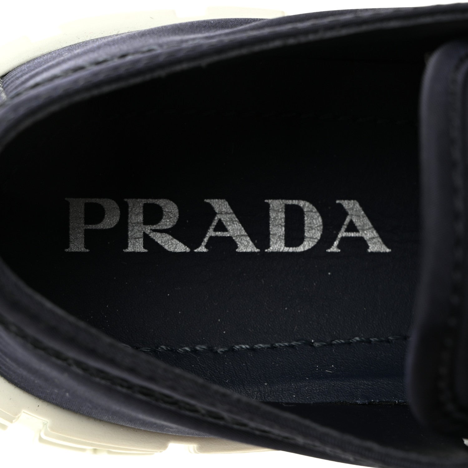 Prada Re-Nylon Gabardine Triangle Logo Double Wheel 50mm Sneakers 38.5 Bleu 6 of 9