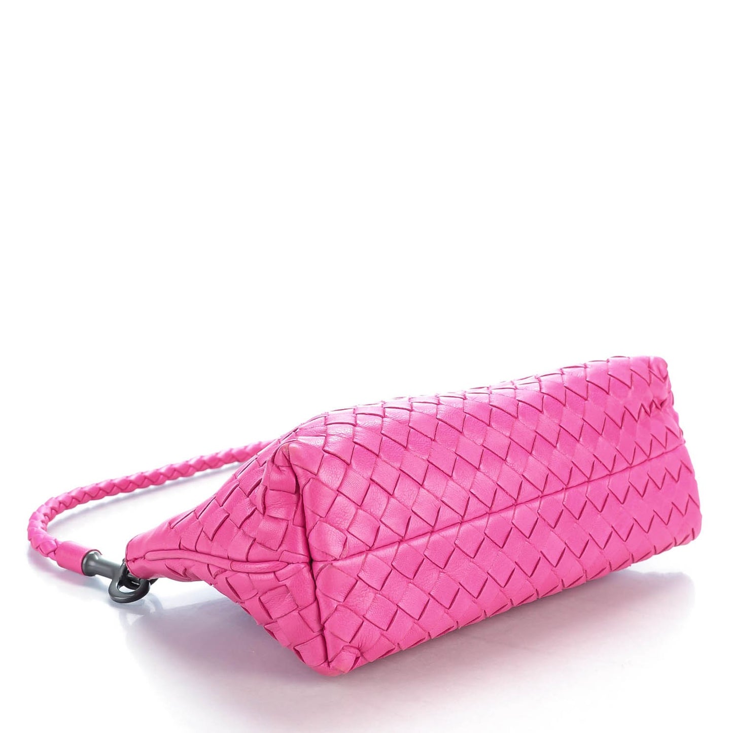 Nappa Intrecciato Small Shoulder Bag Pink