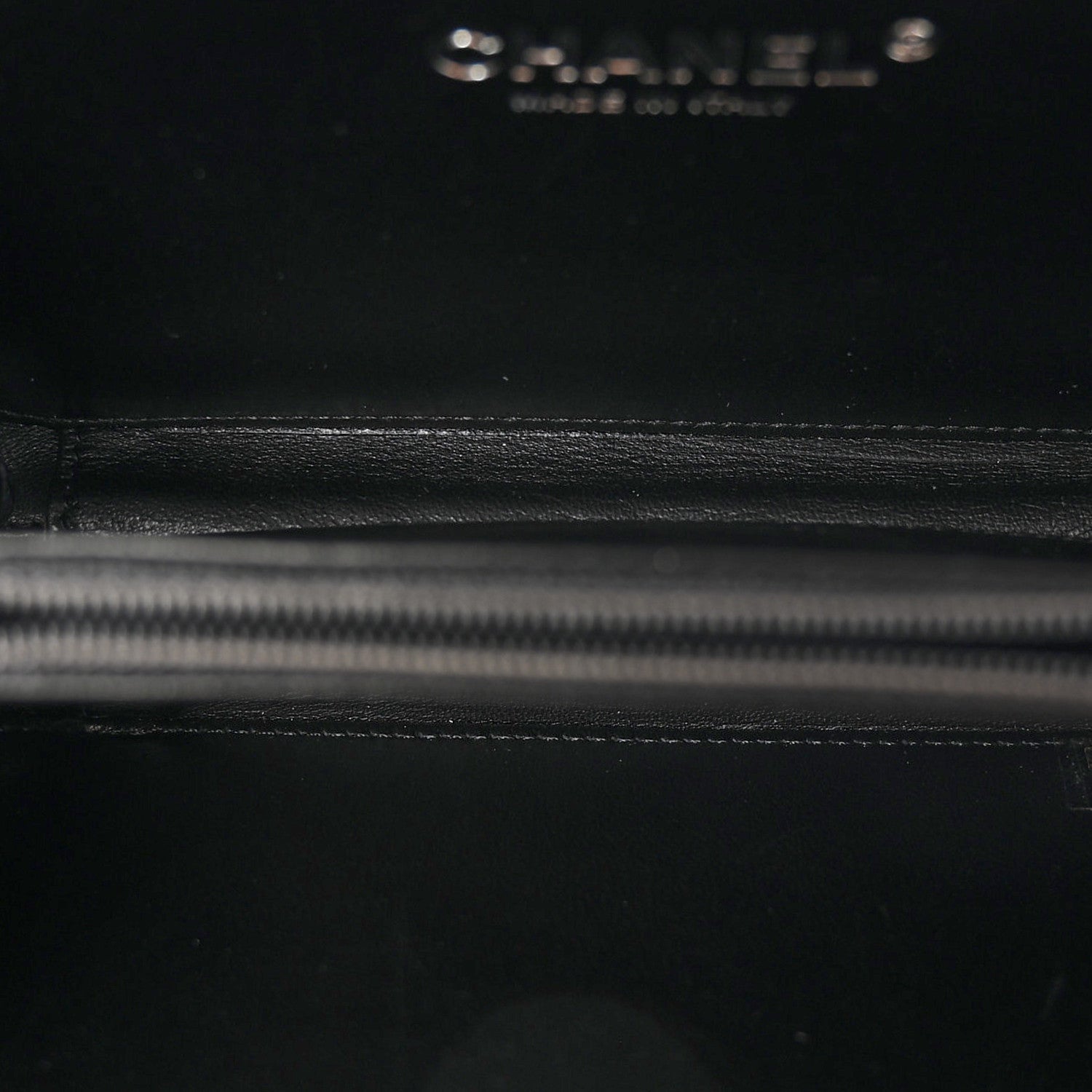 Chanel Plexiglass Barcode Boy Brick Lego Clutch Black 4 of 10