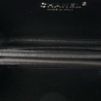 Chanel Plexiglass Barcode Boy Brick Lego Clutch Black 4 of 10