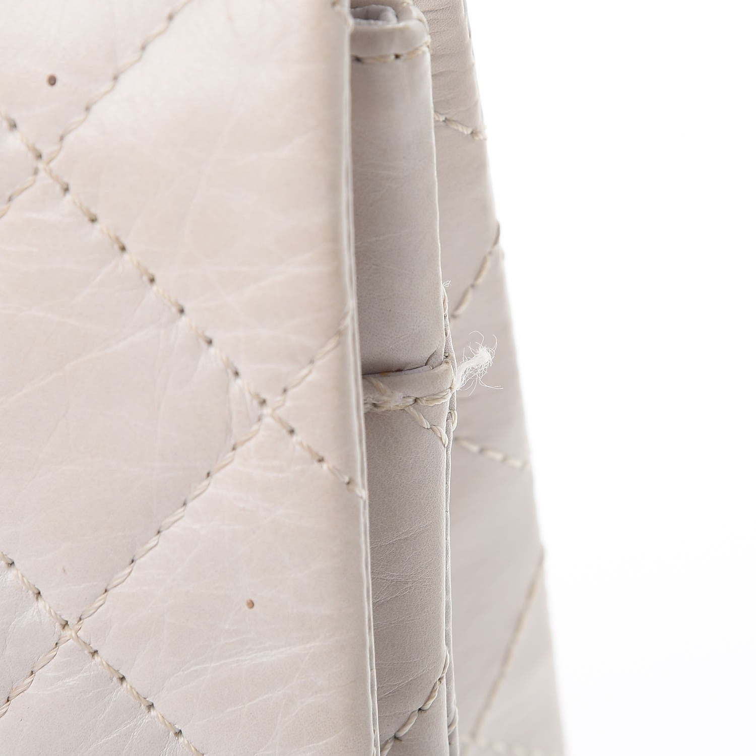 Chanel Aged Calfskin 50th Anniversary 2.55 Reissue 227 White 13 of 13