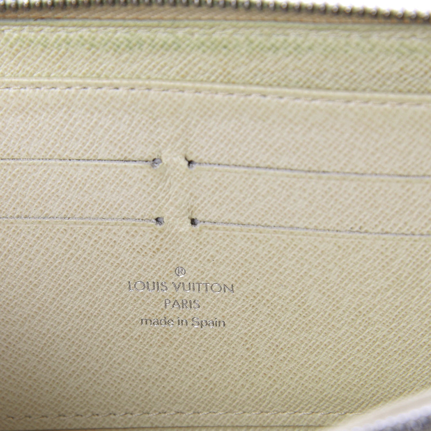Louis Vuitton Epi Zippy Wallet Ivory 5 of 5