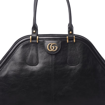 Gucci Calfskin Large Re(Belle) Top Handle Bag Black 11 of 11