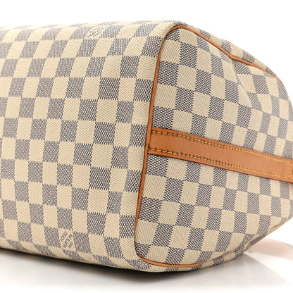 Louis Vuitton Damier Azur Speedy Bandouliere 30 7 of 18