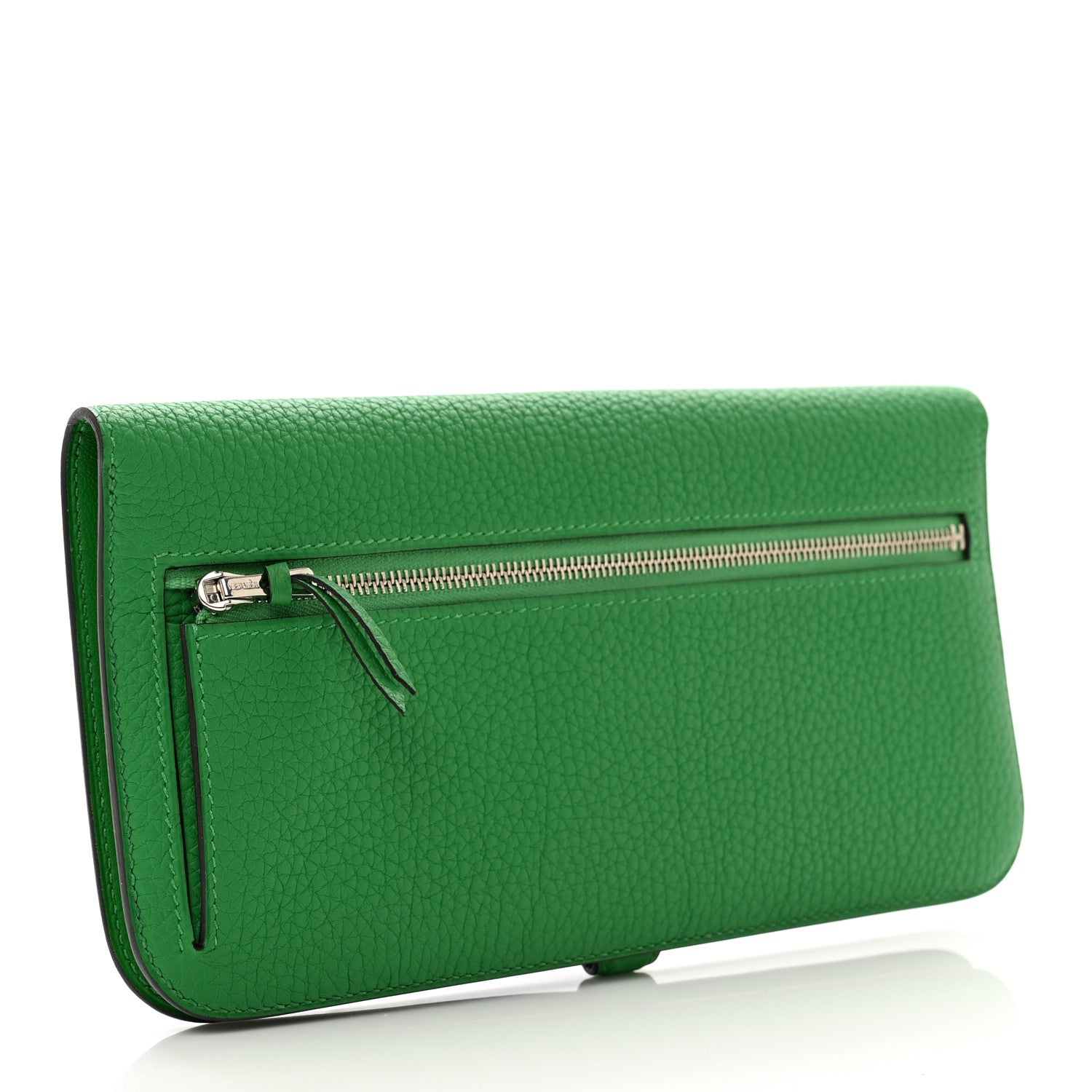 Hermes Togo Dogon Recto Verso Wallet Bambou 3 of 8