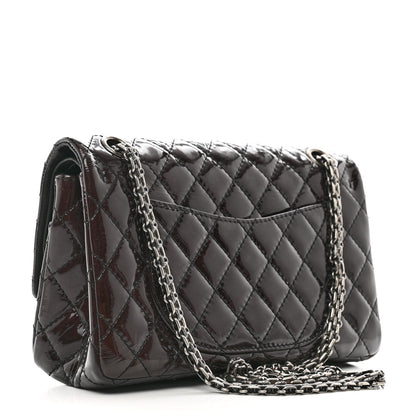 Chanel Patent Calfskin Quilted 2.55 Reissue 225 Flap Black 4 of 13