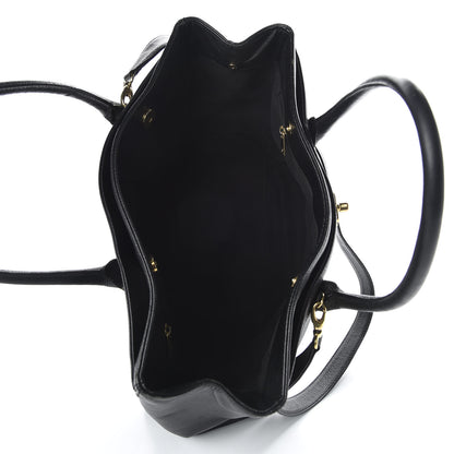 Chanel Calfskin Cerf Executive Shopper Tote Black 5 of 12