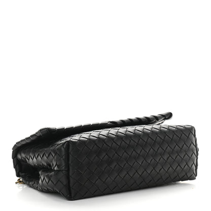 Bottega Veneta Nappa Intrecciato Baby Olimpia Shoulder Bag Black 4 of 8