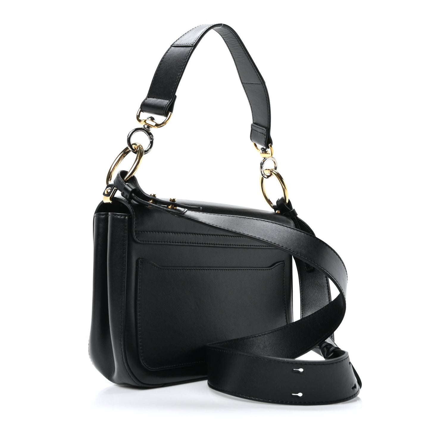 Calfskin C Double Carry Black