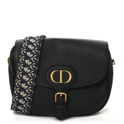 Christian Dior Grained Calfskin Large Bobby Flap Black 1 of 10