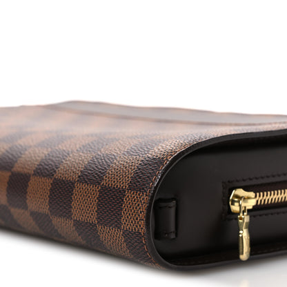 Louis Vuitton Damier Ebene Pochette Saint Louis Clutch 10 of 10
