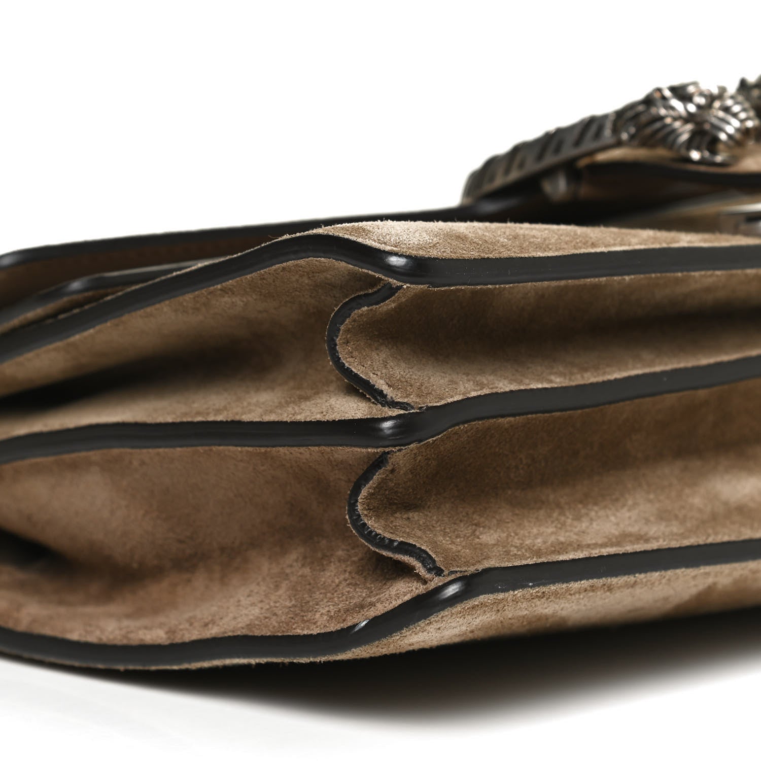 Gucci Suede Small Dionysus Shoulder Bag Taupe 10 of 11