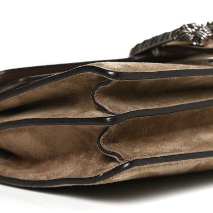 Gucci Suede Small Dionysus Shoulder Bag Taupe 10 of 11