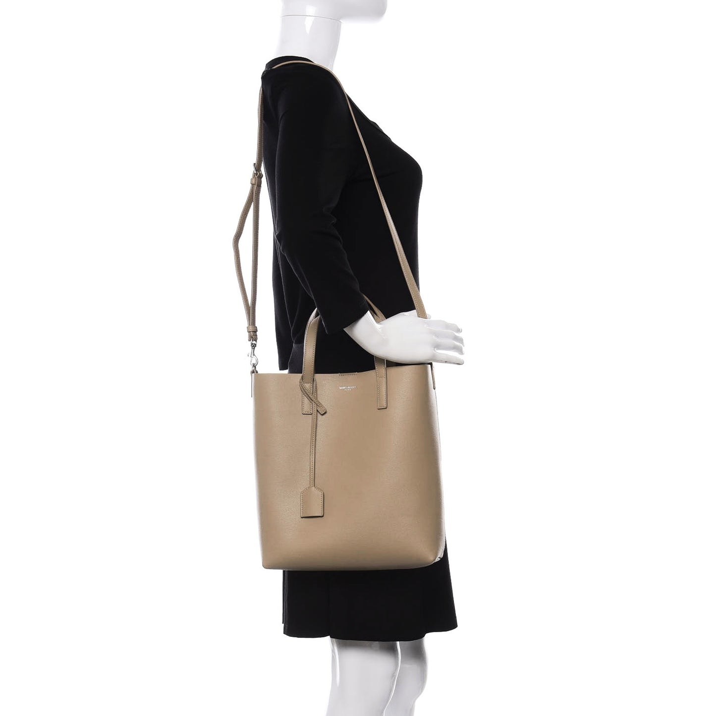 Calfskin Toy Shopping Tote Golden Sand