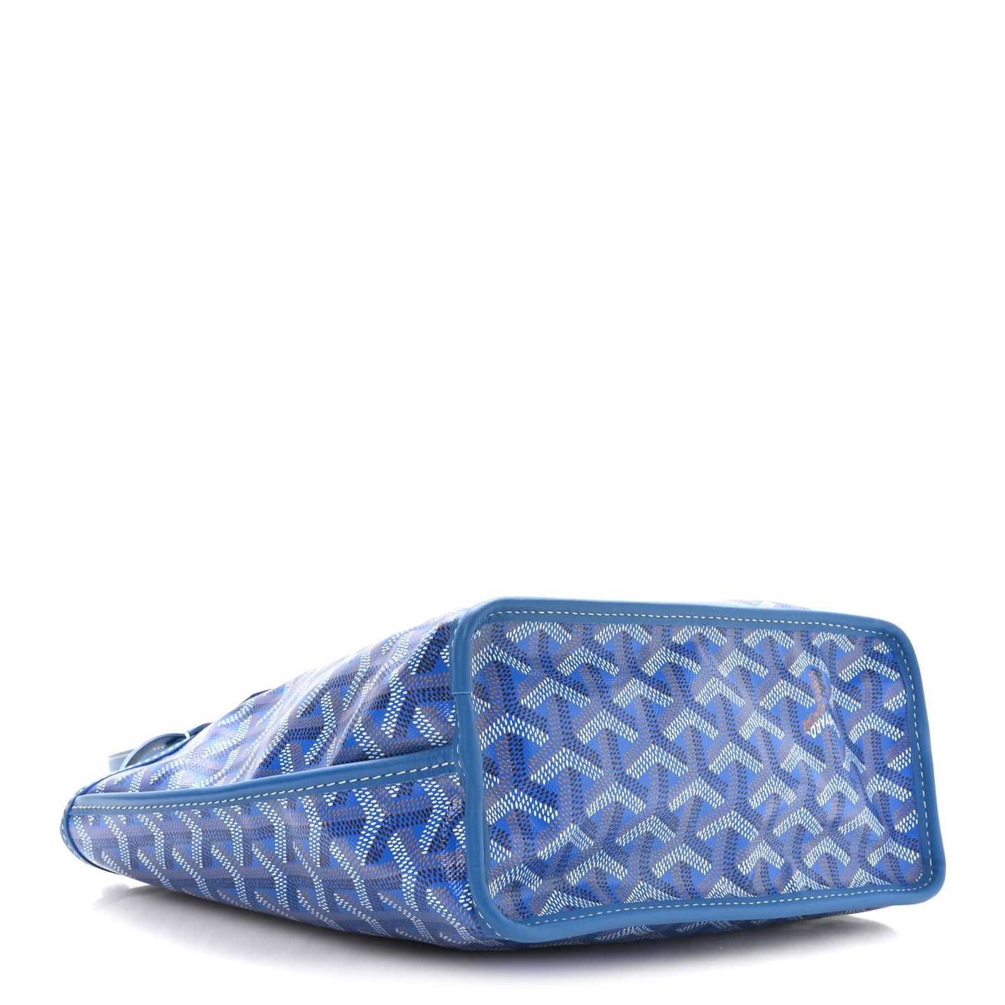 Goyardine Reversible Mini Anjou Sky Blue Sky Blue