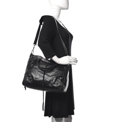 Balenciaga Agneau Classic Hardware Velo Black 2 of 13