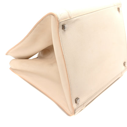 Celine Grained Calfskin Medium Phantom Luggage Cream 6 of 7