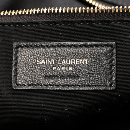Saint Laurent Lambskin Quilted Maxi Icare Shopping Tote Hot Wine 7 of 12