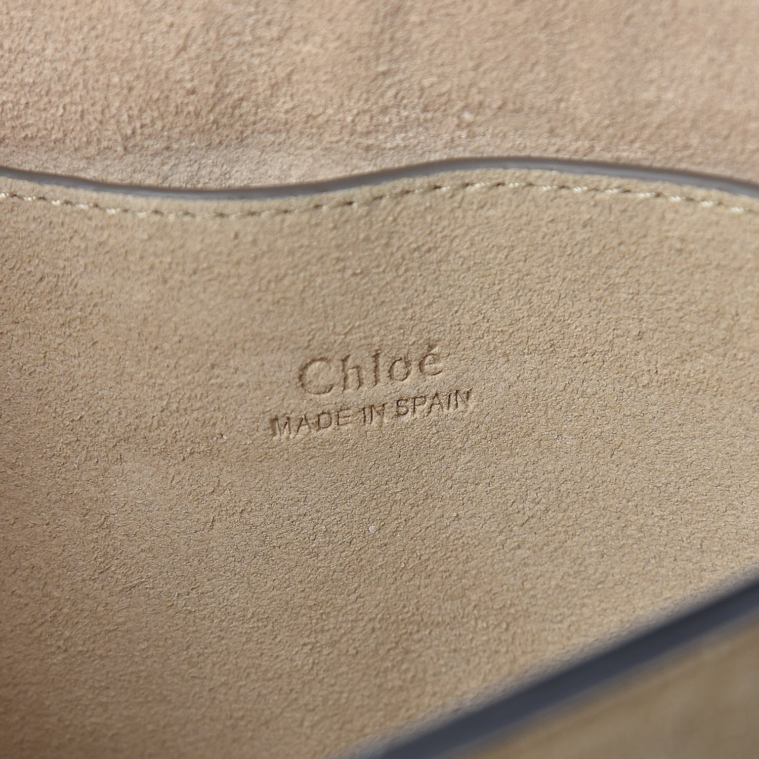 Chloe Suede Calfskin Small Faye Shoulder Bag Black 6 of 11